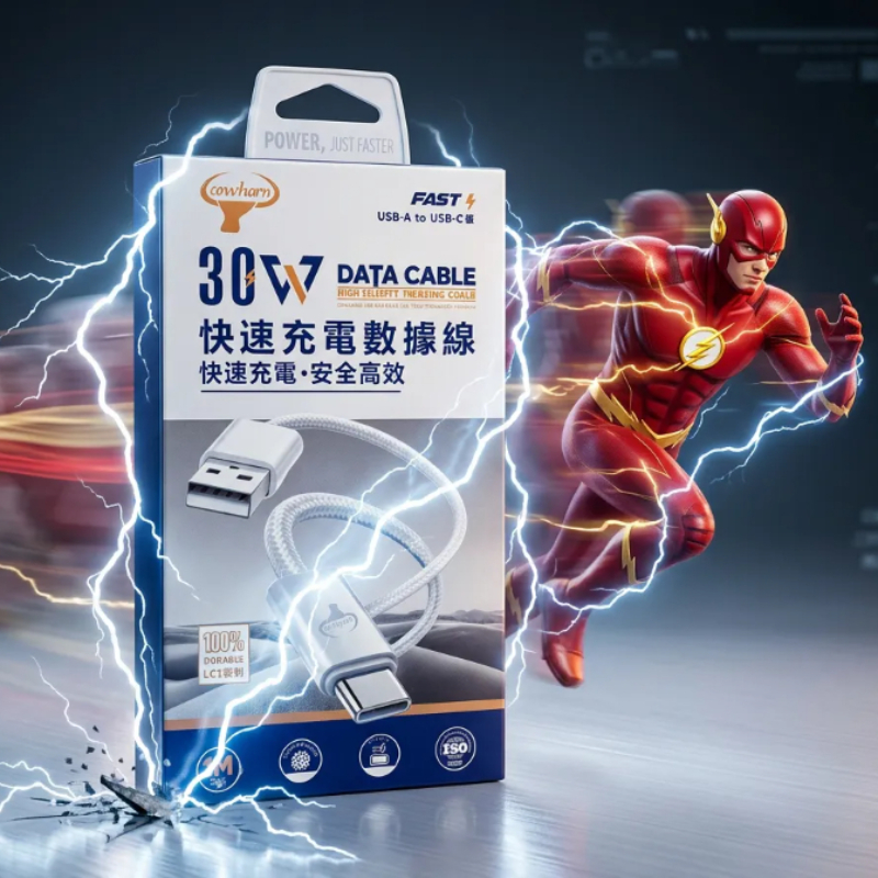 30w 快速充電數據線